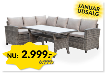 MONTREAL DININGSÆT - JANUARUDSALG